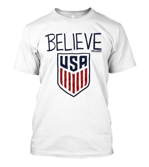 Ted Lasso Believe USA Crest T-Shirt