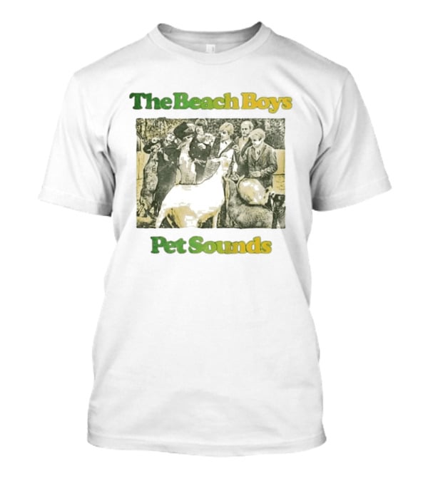 The Beach Boys Pet Sounds Album Cover Art With Animals T-Shirt