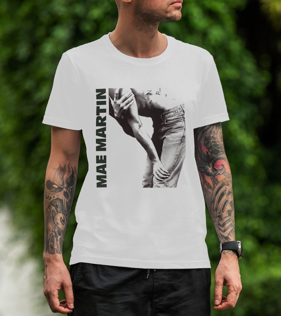 Mae Martin Dynamic Pose With Hands On Thighs T-Shirt