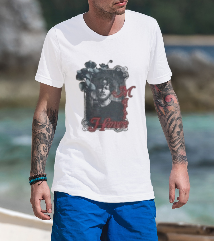 Matt Hansen Gothic Portrait Roses T-Shirt
