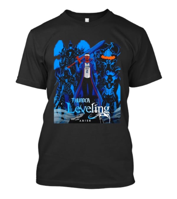 Thunder Leveling Solo Leveling Arise Oklahoma City T-Shirt