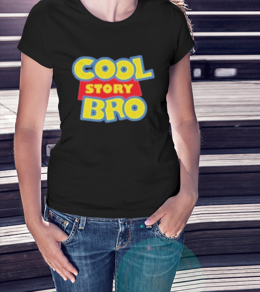 Cool Story Bro Toy Inspired Twist T-Shirt