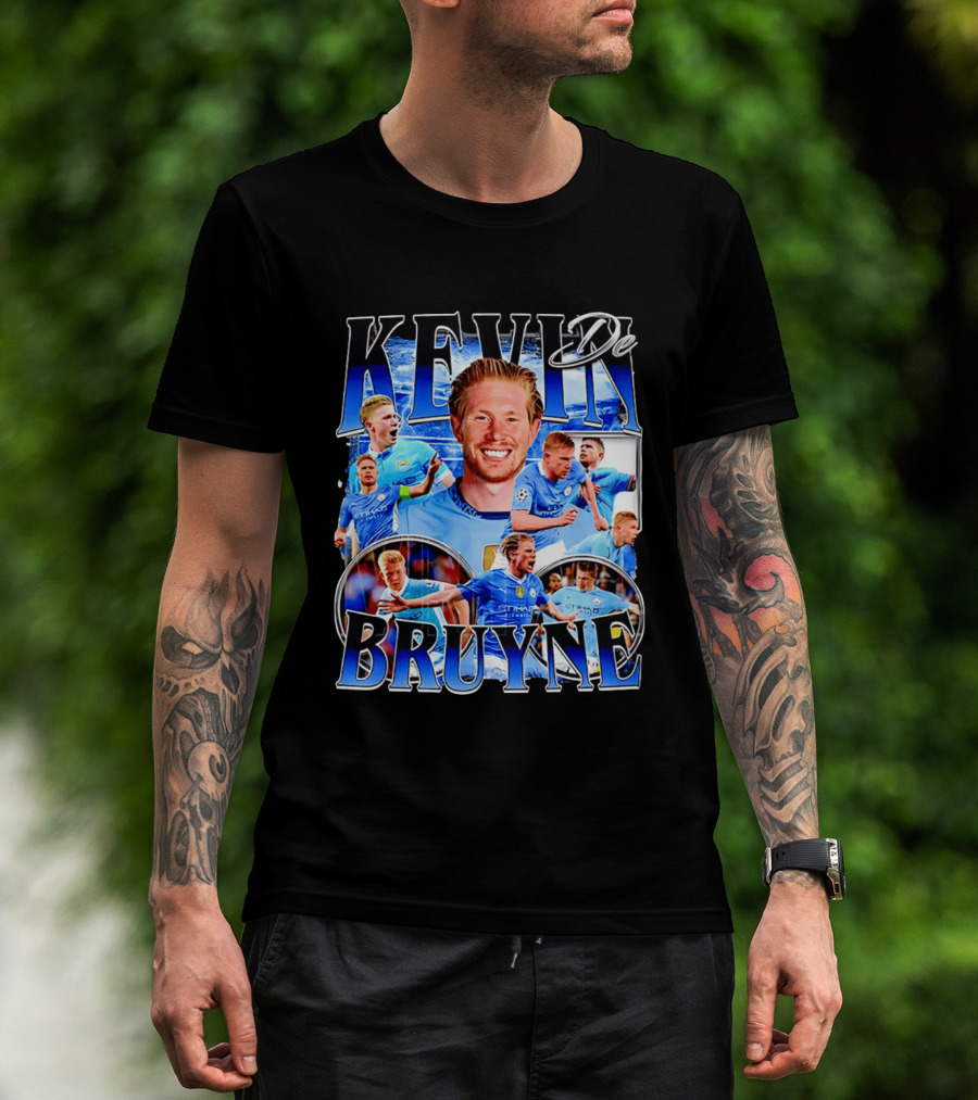 Kevin De Bruyne Manchester City Football Soccer Player T-Shirt