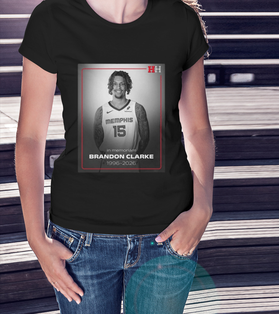 In Memoriam Brandon Clarke 1996 2026 Memphis 15 T-Shirt