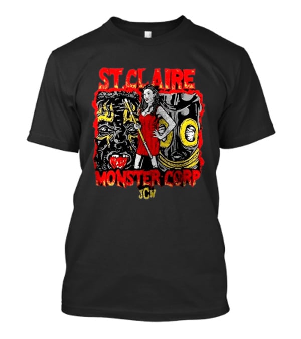 St. Claire Monster Corp JCW Horror Artistry T-Shirt