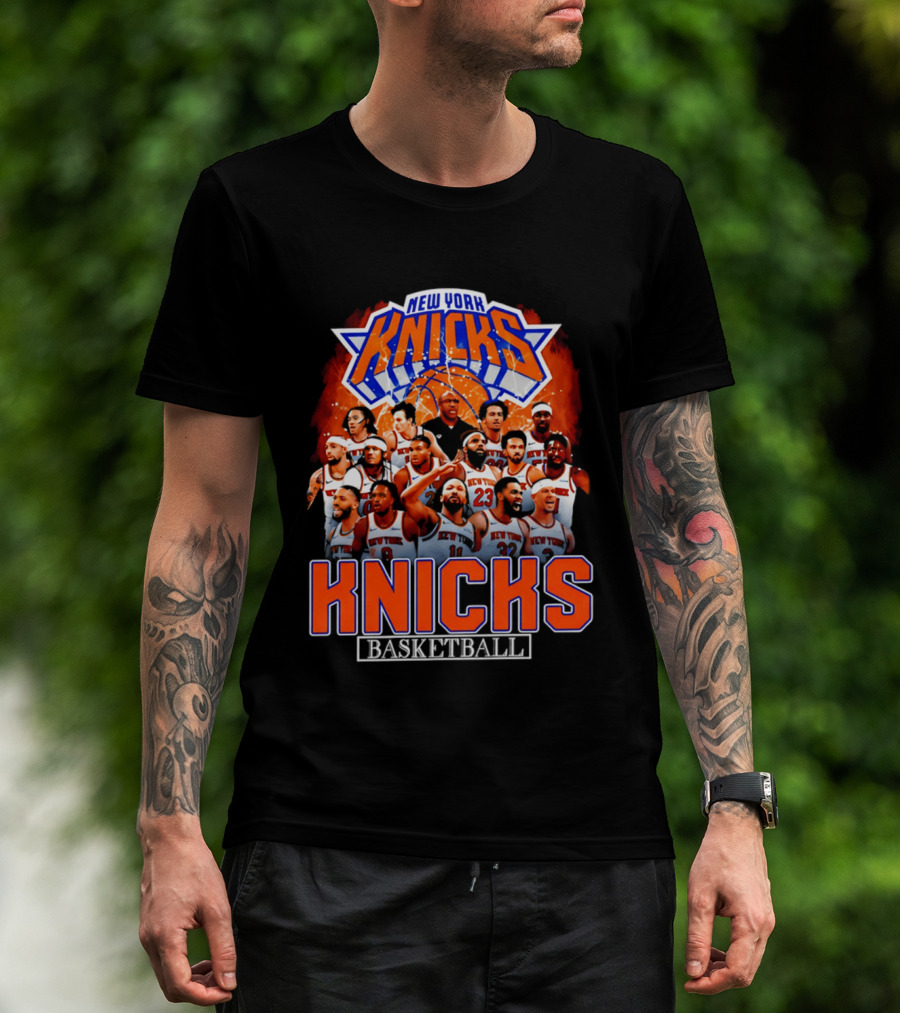 New York Knicks Basketball Team 2026 T-Shirt