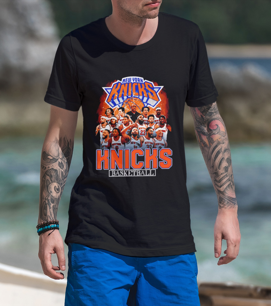 New York Knicks Basketball Team 2026 T-Shirt