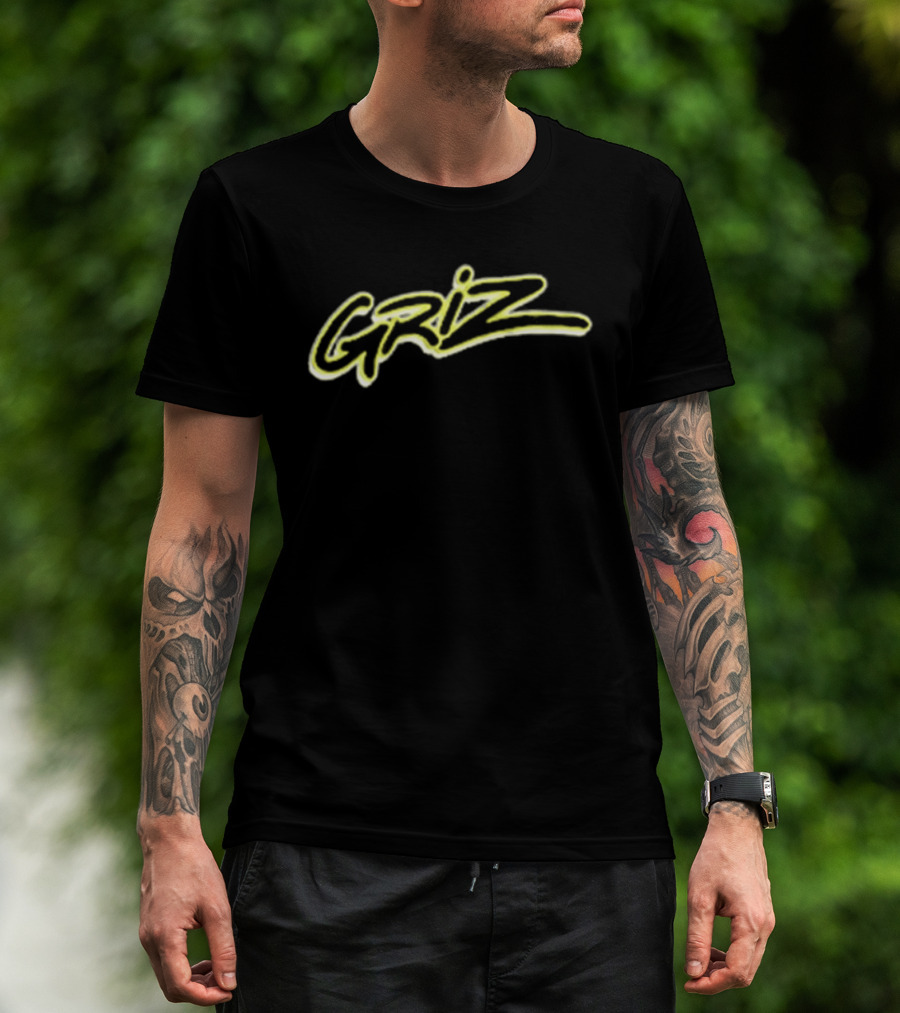 Griz Sportsball Warmup Neon Signature T-Shirt