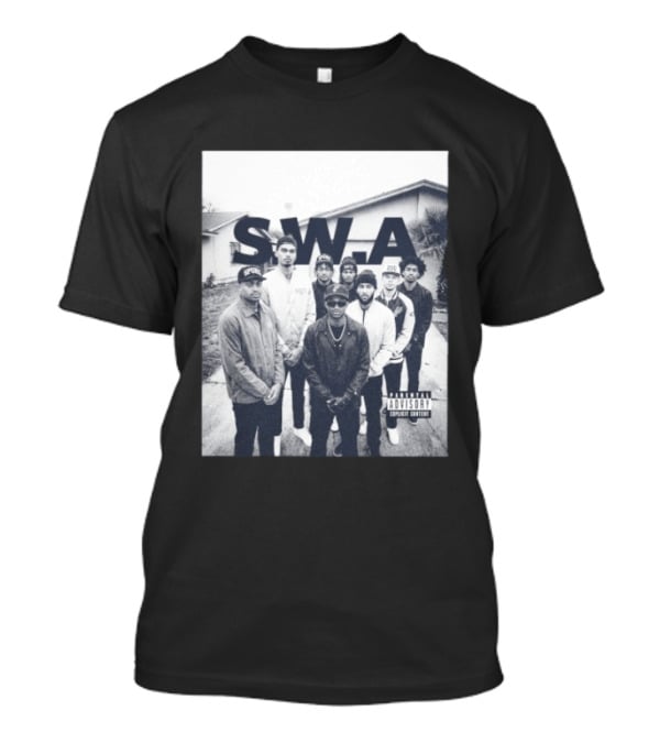 S.W.A San Antonio Spurs NBA Team Photo Iconic Streetwear T-Shirt