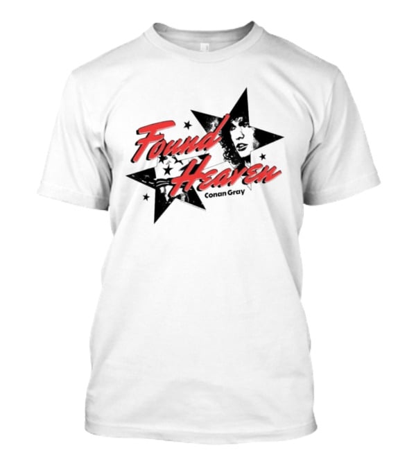 Conan Gray Found Heaven Stars Face T-Shirt