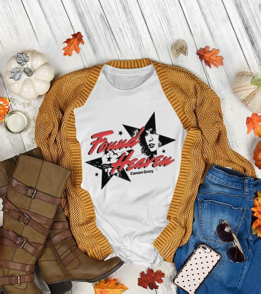 Conan Gray Found Heaven Stars Face T-Shirt