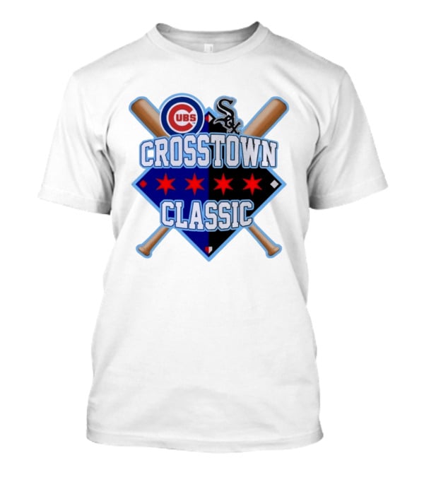 Crosstown Classic 2026 Chicago Cubs Chicago White Sox Rivals Showdown T-Shirt