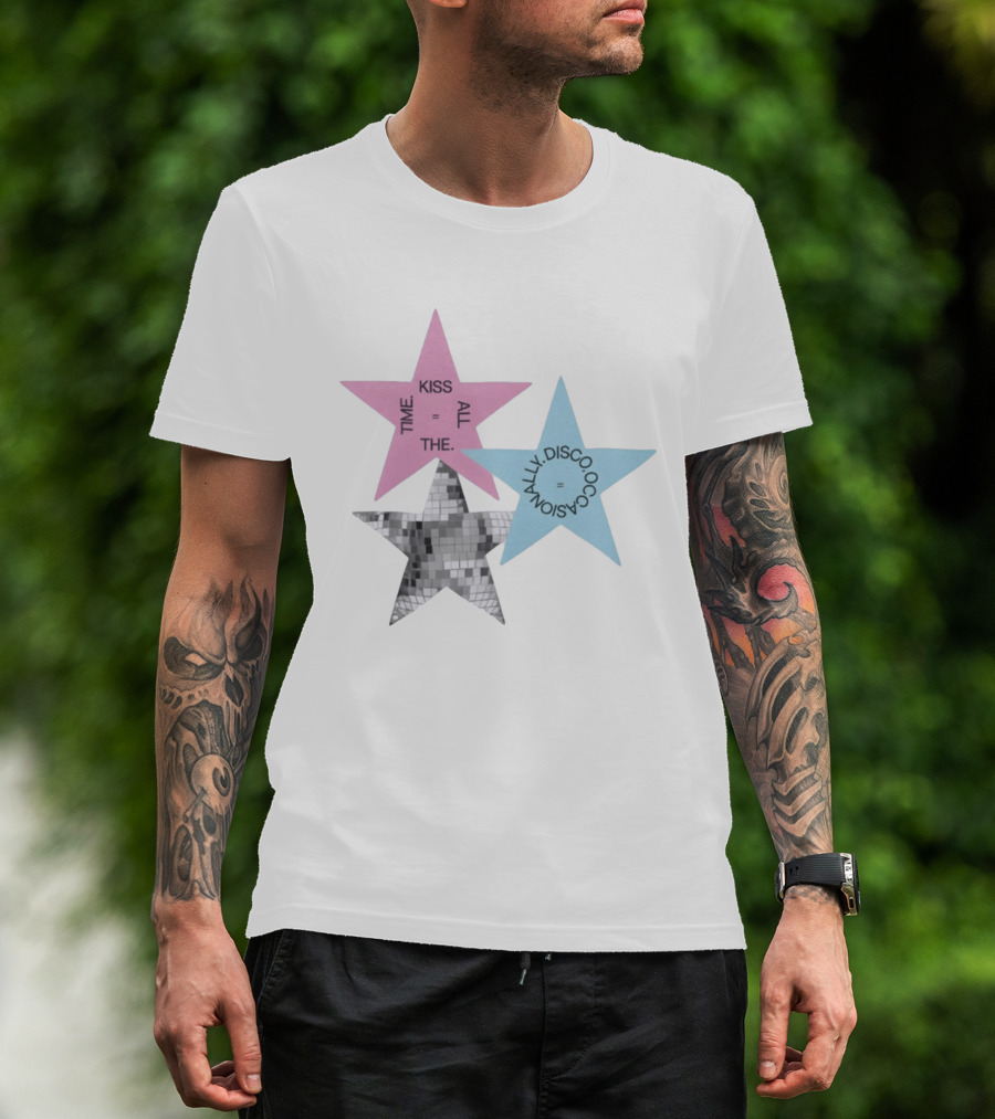 Kiss All The Time Disco Occasionally Stars T-Shirt