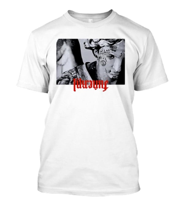 Lil Wayne Funeral I Am Music Statue Tattoo Peace T-Shirt