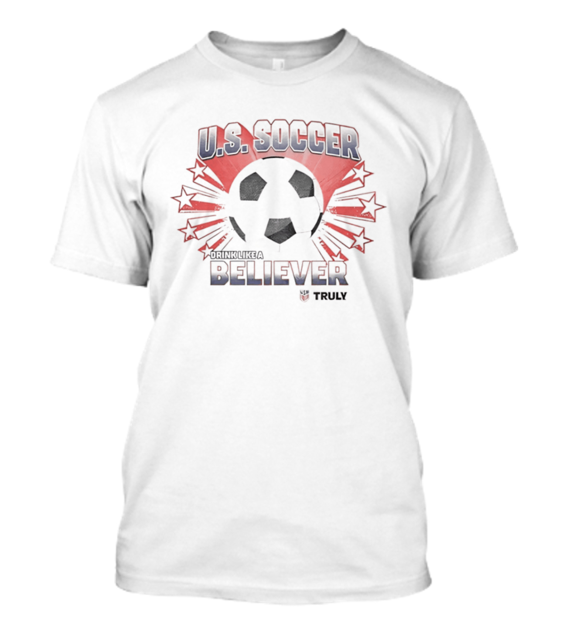 U.S. Soccer Drink Like A Believer Starburst Ball T-Shirt