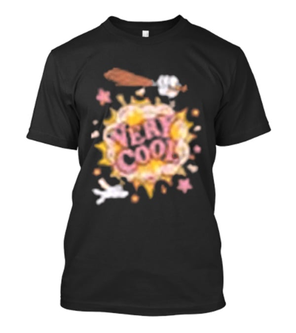 Very Cool Pizza Explosion With Cheesy Popcorn Topping T-Shirt