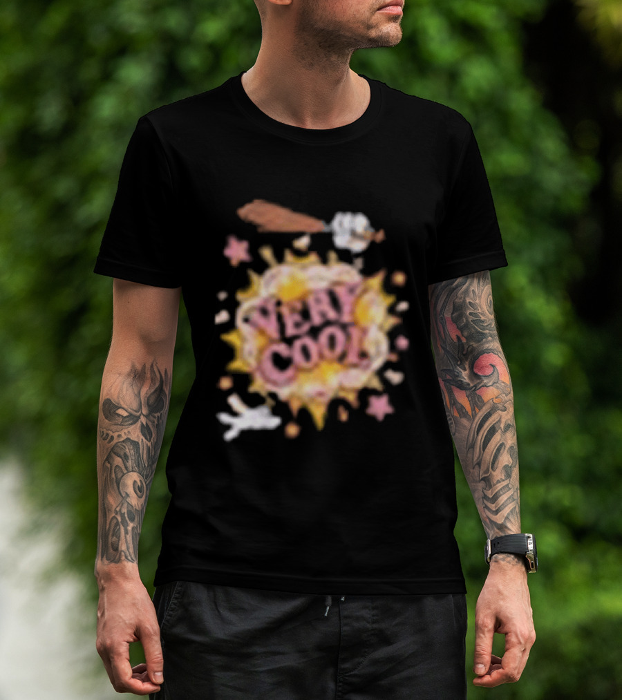 Very Cool Pizza Explosion With Cheesy Popcorn Topping T-Shirt