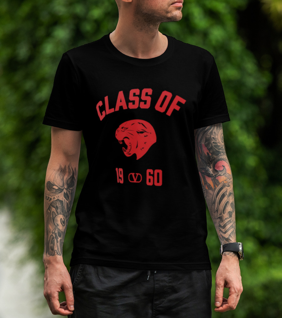 Class Of 1960 Red Panther T-Shirt