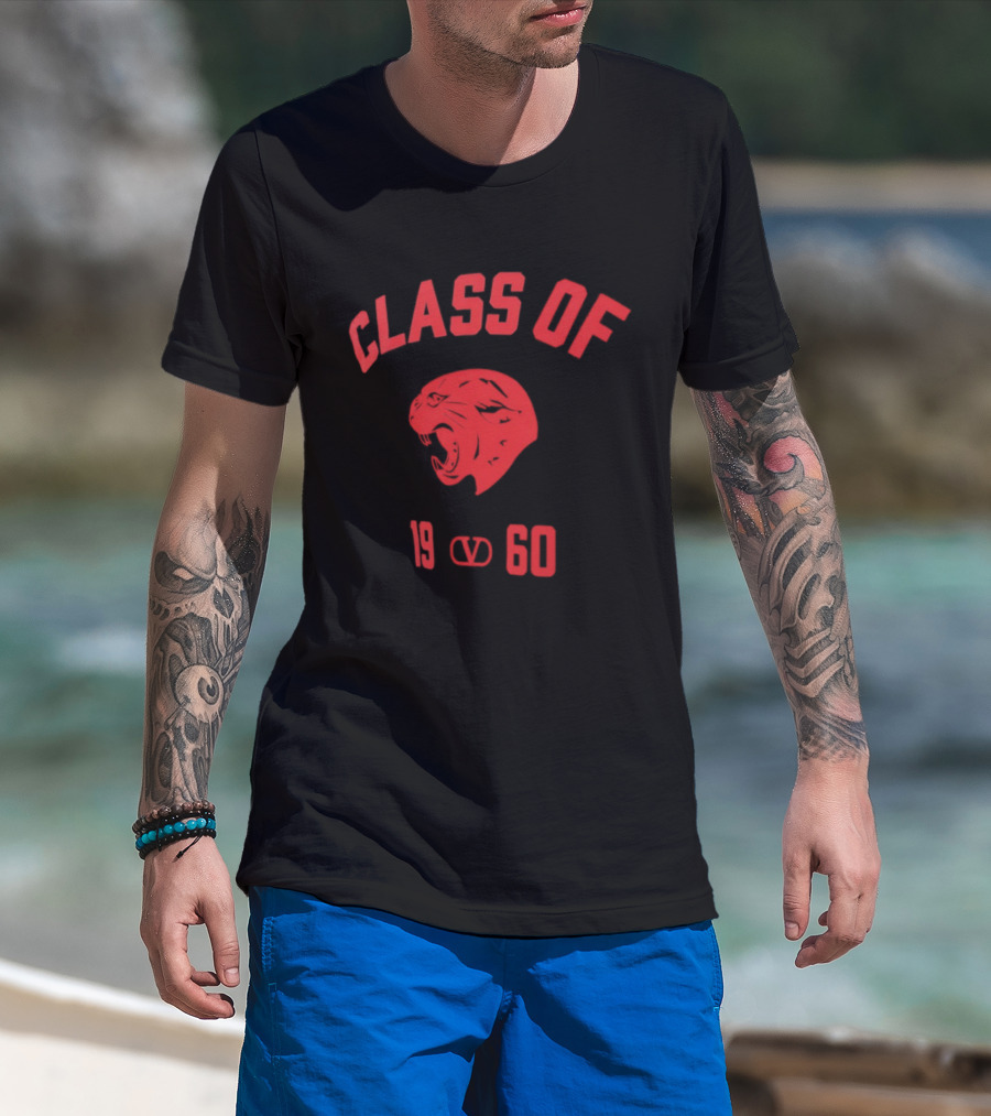 Class Of 1960 Red Panther T-Shirt