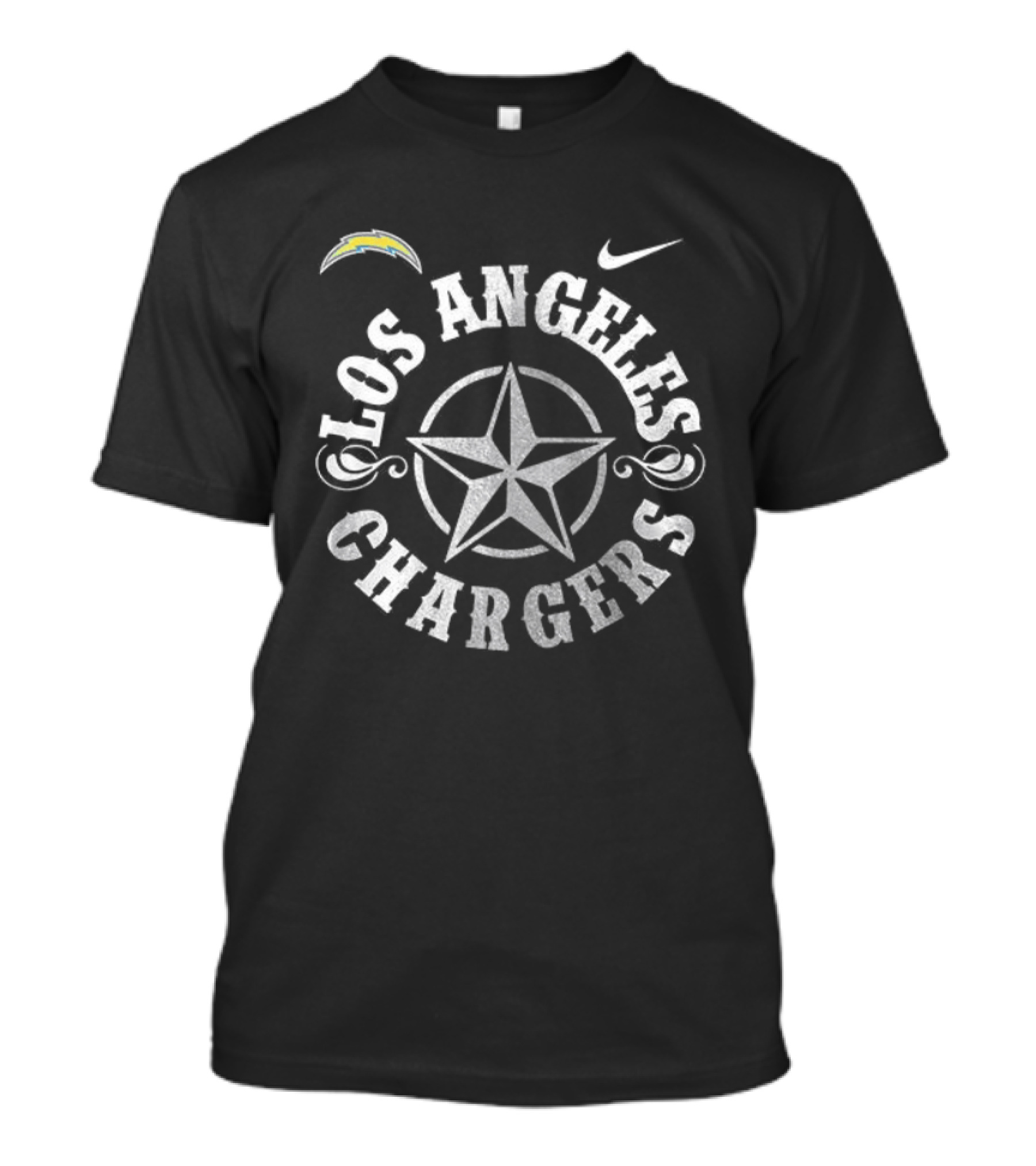 Nike Los Angeles Chargers Star Emblem Feelin' Good T-Shirt