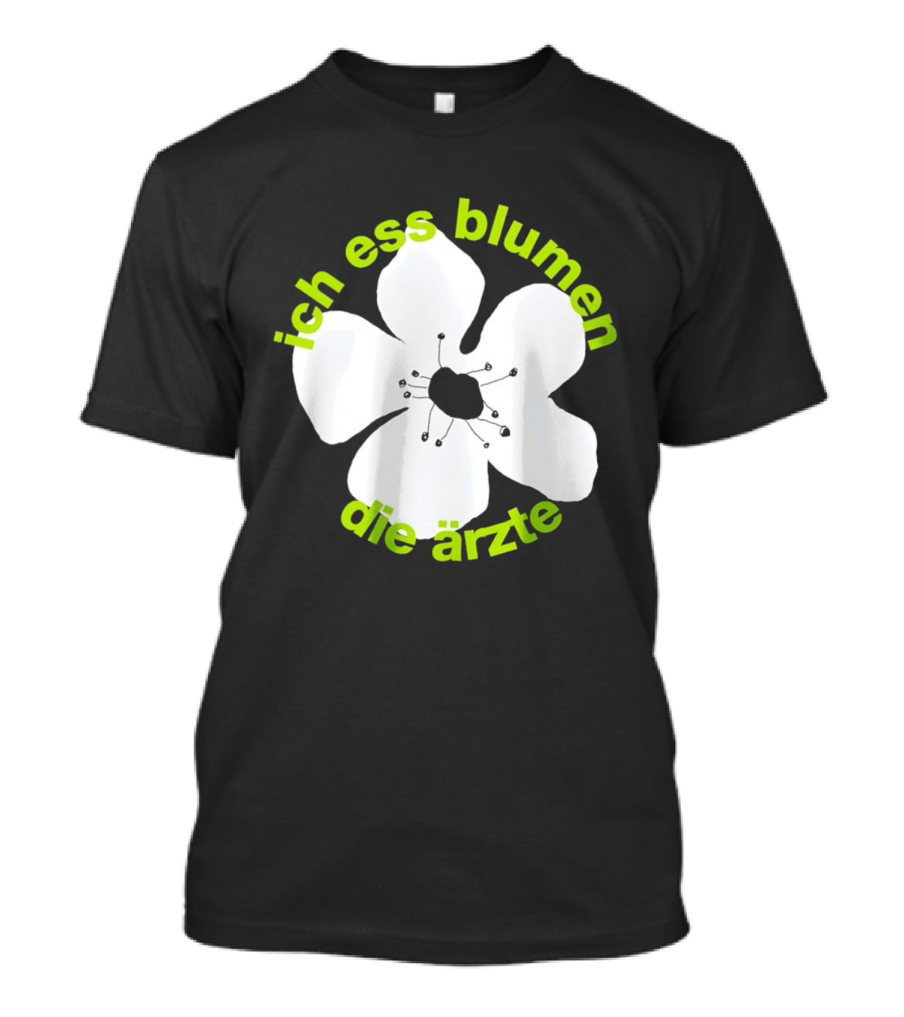 Die Ärzte Ich Ess Blumen Floral Blossom T-Shirt