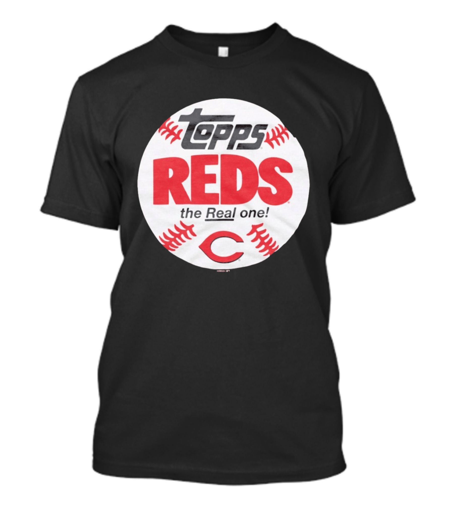 Topps Baseball Reds The Real One Cincinnati T-Shirt