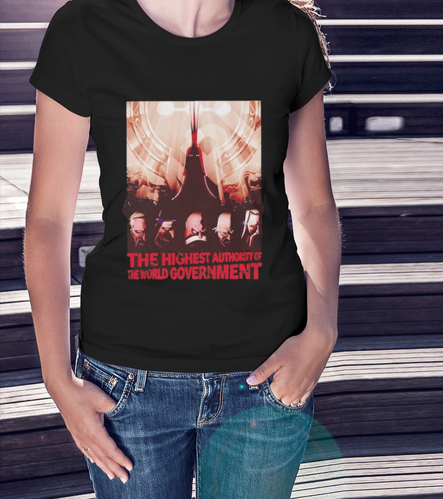 The Highest Authority Of The World Government Five Elders Scene T-Shirt