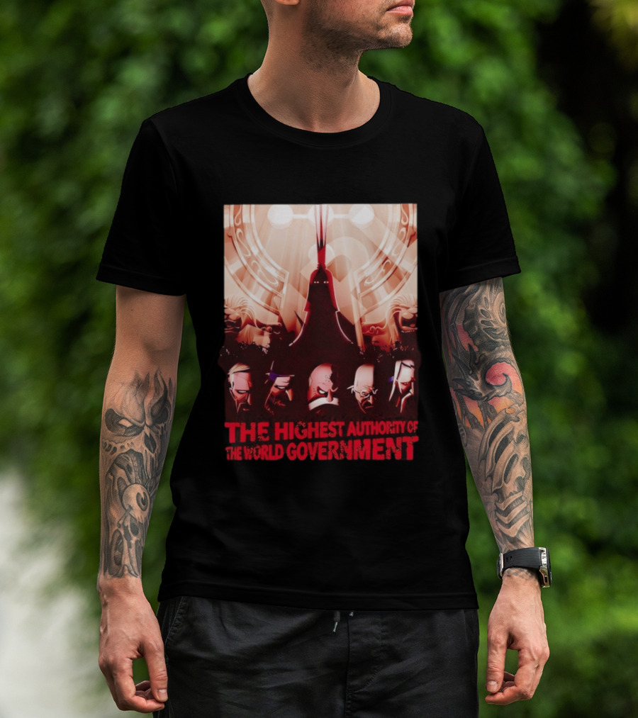 The Highest Authority Of The World Government Five Elders Scene T-Shirt