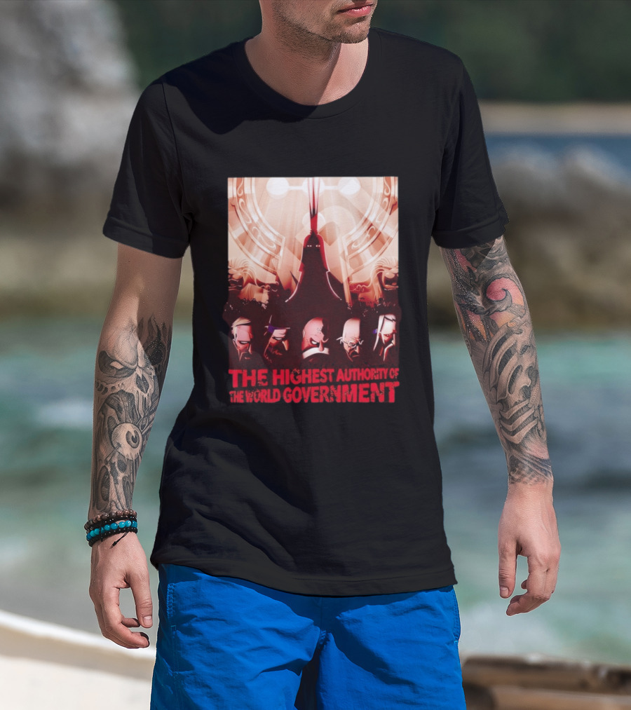 The Highest Authority Of The World Government Five Elders Scene T-Shirt