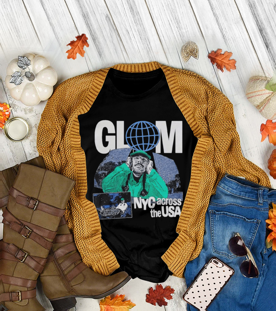 GLOM NYC Across The USA Tour 2026 Headlining Event With Dates T-Shirt