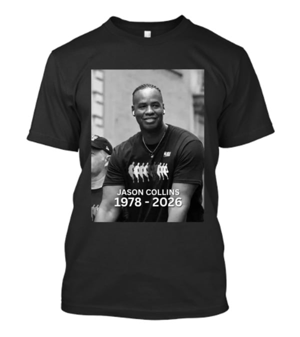 Jason Collins 1978 2026 NBA Recognition T-Shirt