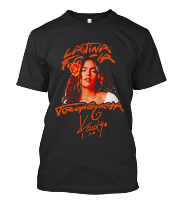 Latina Por El Mundo Tropiquesa Karol G T-Shirt