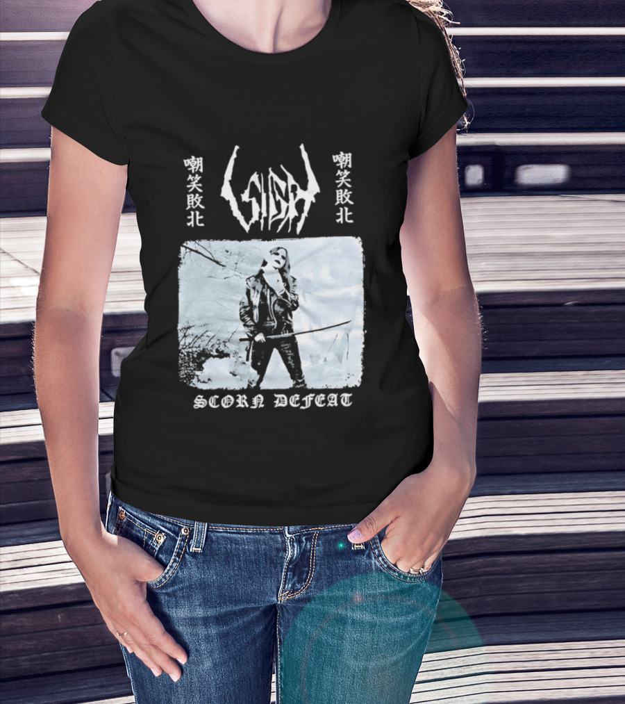 Sigh Scorn Defeat Samurai Japanese Metal T-Shirt
