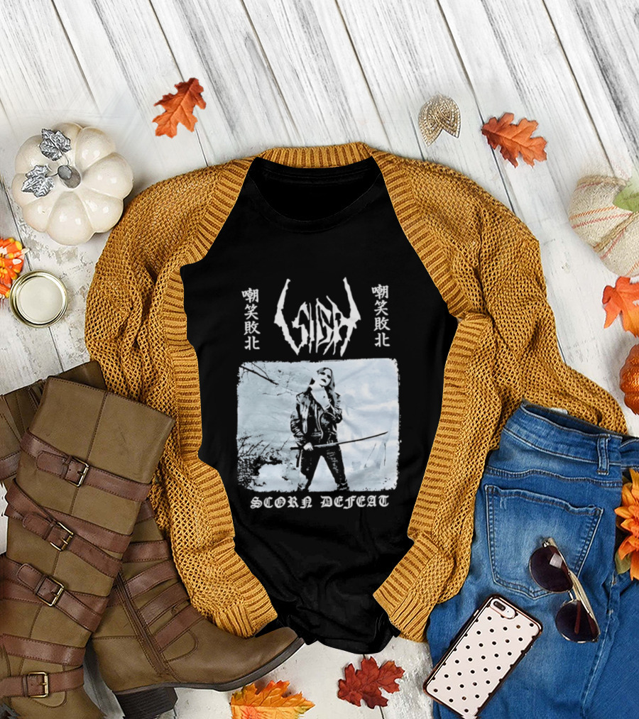 Sigh Scorn Defeat Samurai Japanese Metal T-Shirt