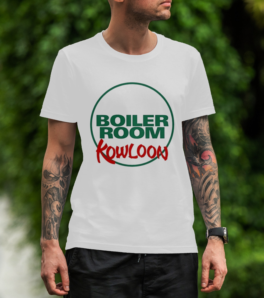 Boiler Room Kowloon Retro Circle T-Shirt