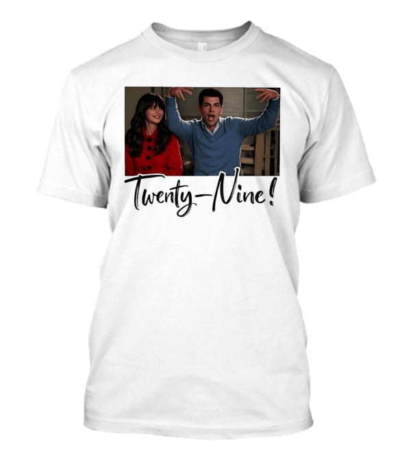 New Girl Jess And Schmidt Twenty Nine Scene T-Shirt