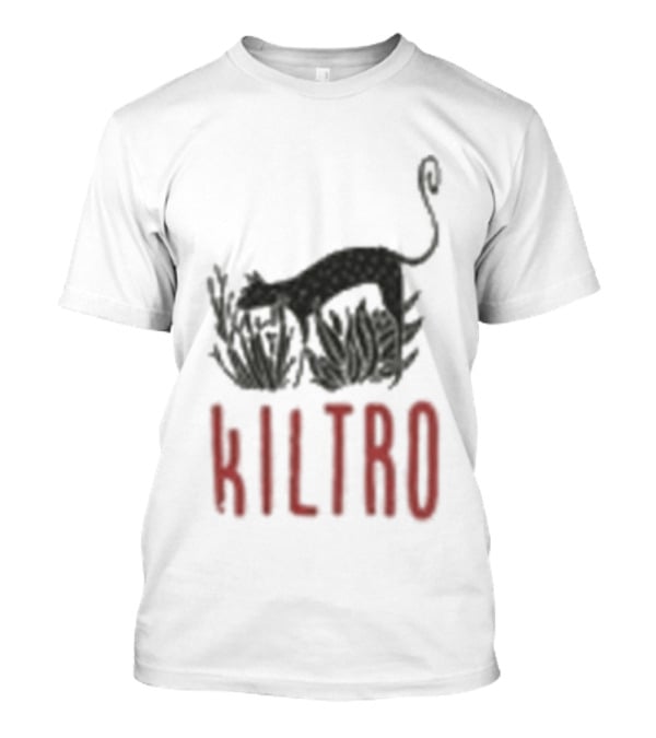 Kiltro Wolf Dog Text With Stylized Canine T-Shirt