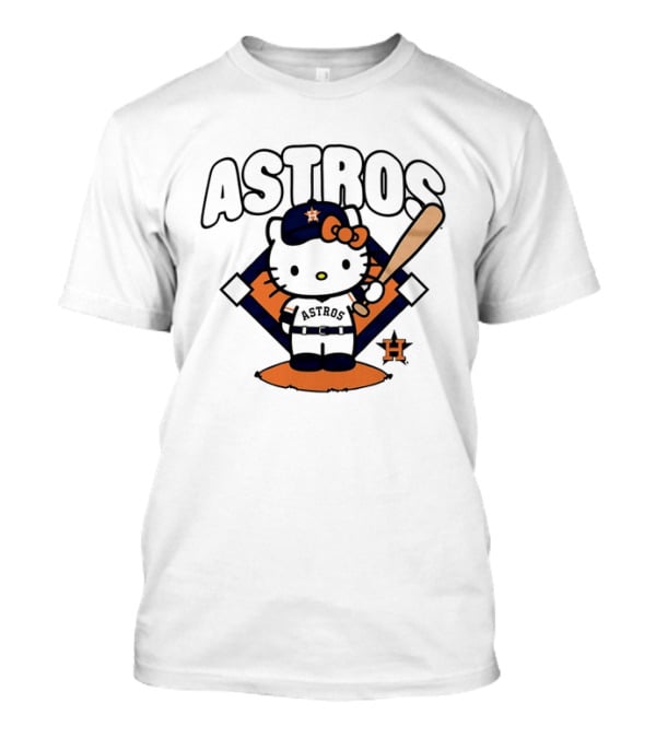 Hello Kitty Astros 2026 MLB Baseball T-Shirt