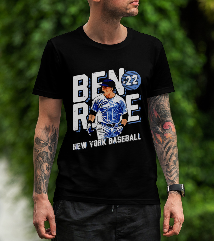 Ben Rice 22 New York Baseball T-Shirt