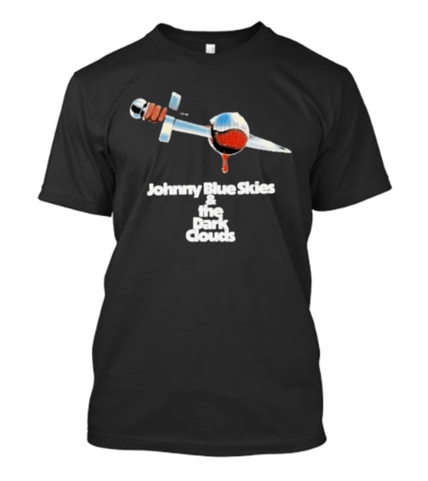 Johnny Blue Skies And The Dark Clouds Bloodied Dagger T-Shirt