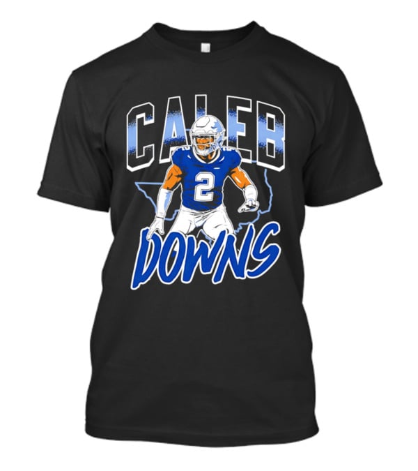 Caleb Downs Dallas Cowboys Football Number 2 T-Shirt