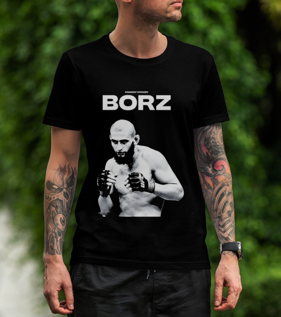Khamzat Chimaev Borz Fighter Recognition T-Shirt