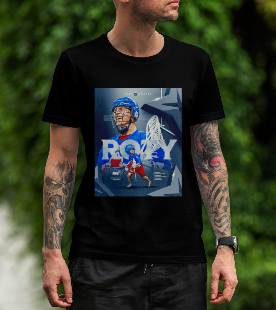 2026 Awards ROTY CJ Kirst Toronto Rock Lacrosse Highlights T-Shirt