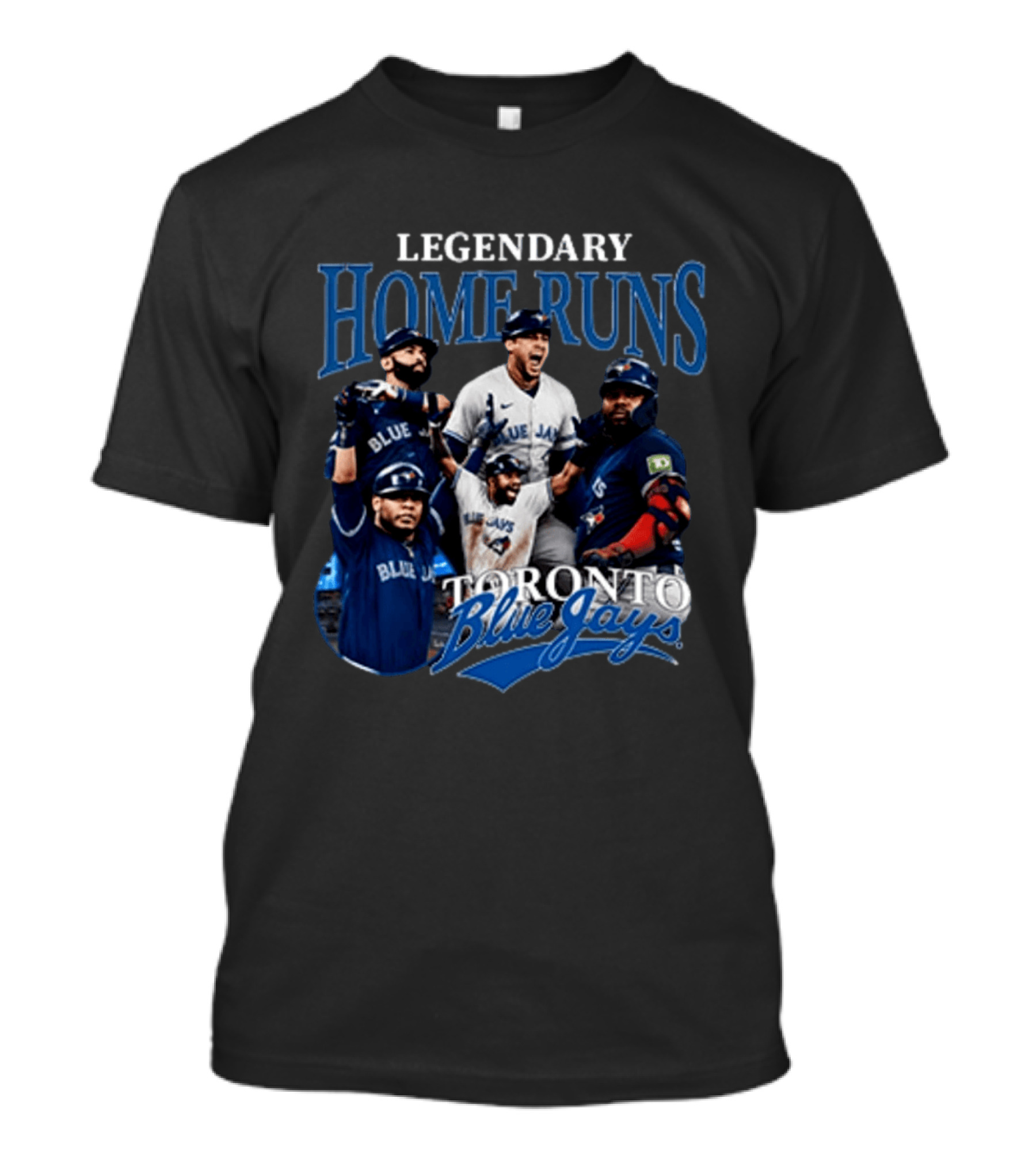 Legendary Home Runs Toronto Blue Jays Blue Jays Baseball Stars T-Shirt
