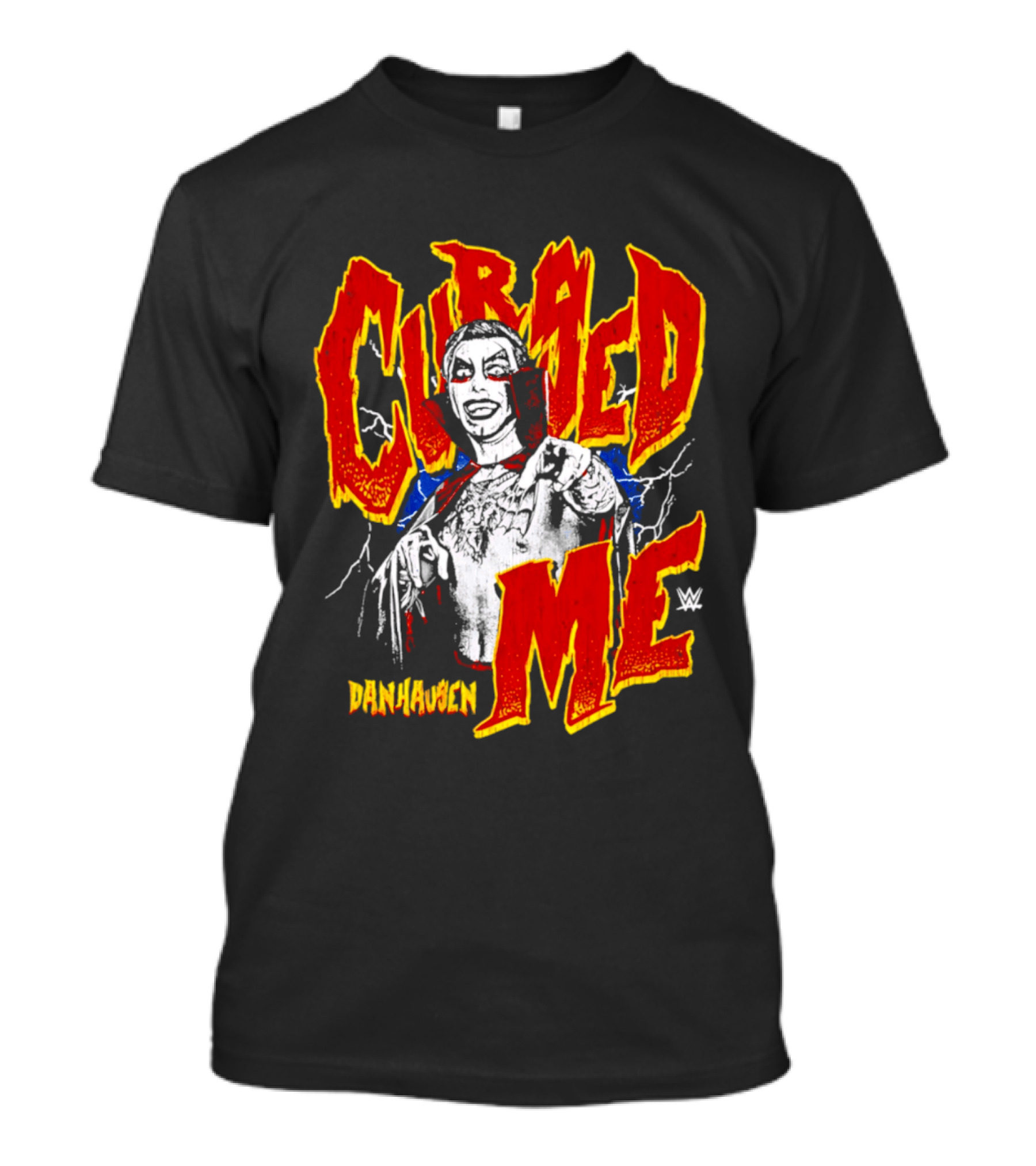 Danhausen WWE Cursed Me Wrestling T-Shirt