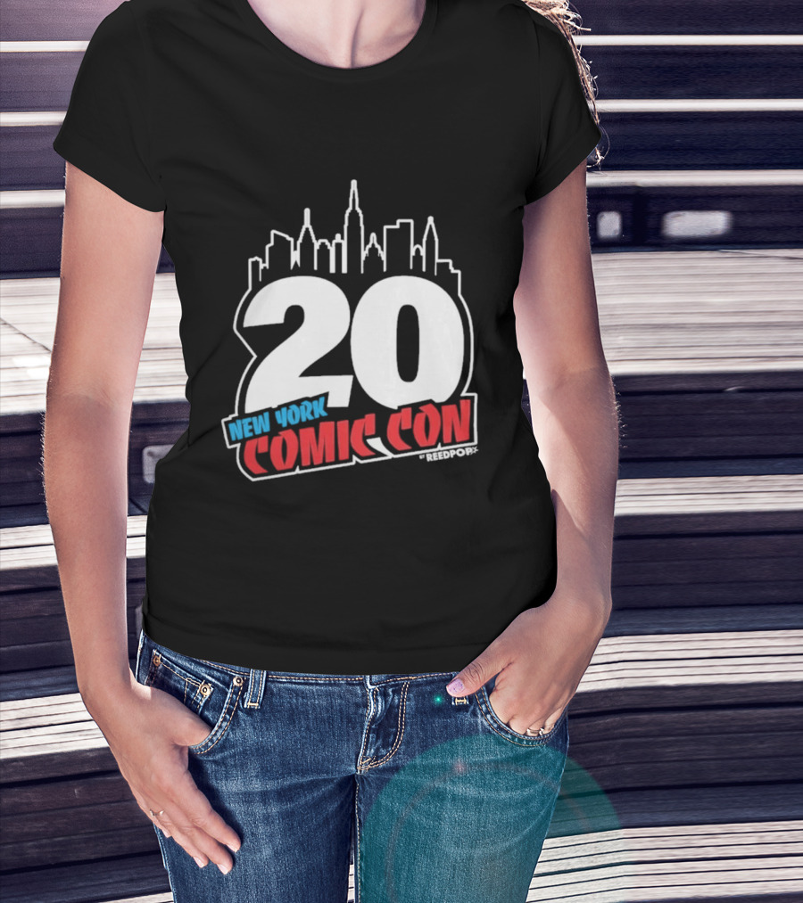New York Comic Con 20th Anniversary 2026 Skyline Celebration NYCC T-Shirt