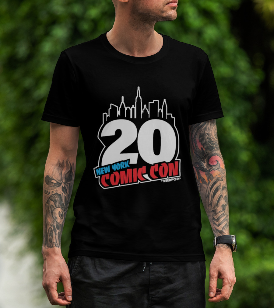New York Comic Con 20th Anniversary 2026 Skyline Celebration NYCC T-Shirt