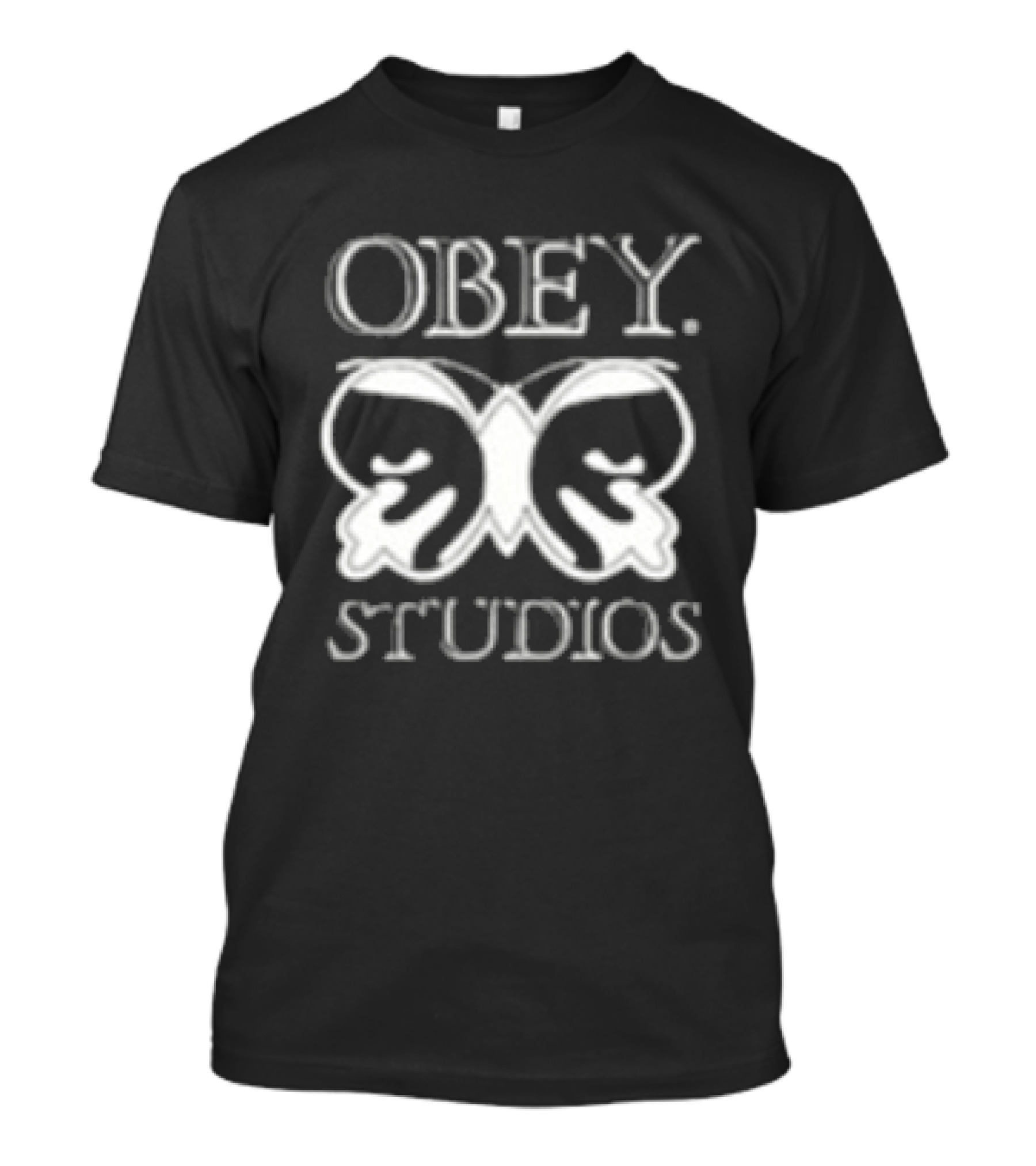 Obey Studios Catch And Release Heavyweight Butterfly T-Shirt