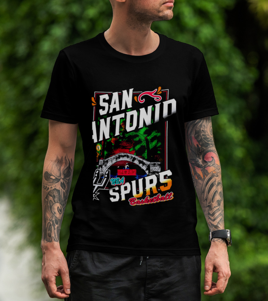 San Antonio Spurs NBA Basketball T-Shirt
