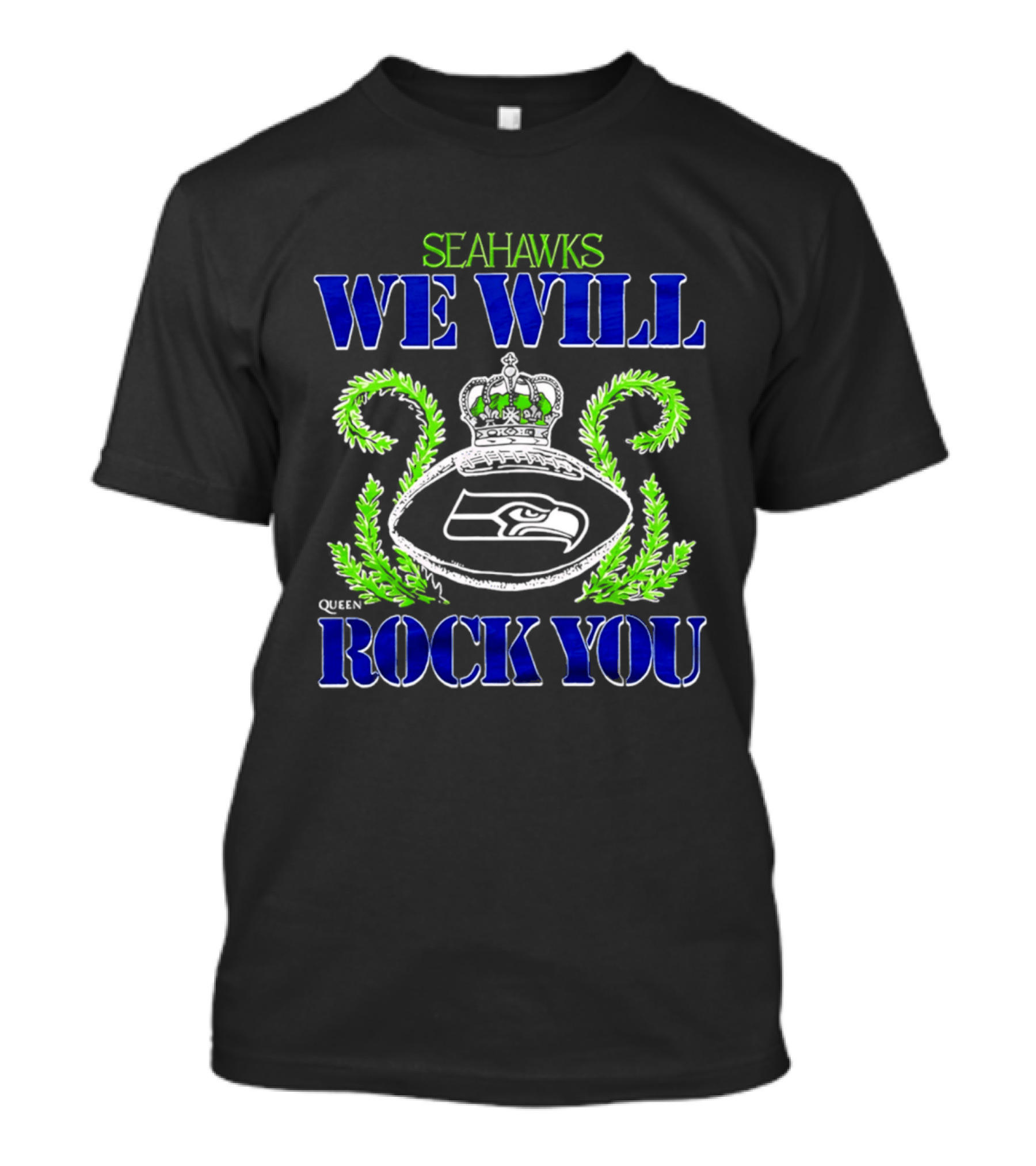 Seattle Seahawks We Will Rock You Queen 2026 T-Shirt